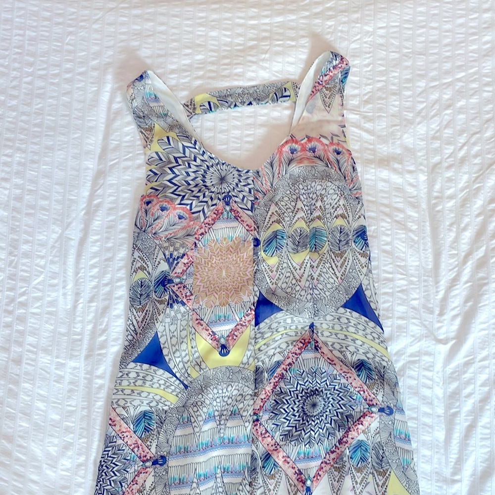 Umgee Patterned Maxi Dress